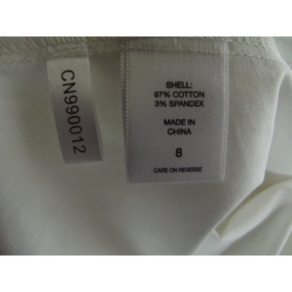 Black & White Cami Tank Dress New York & Company Size 8 m cotton - Picture 6 of 8